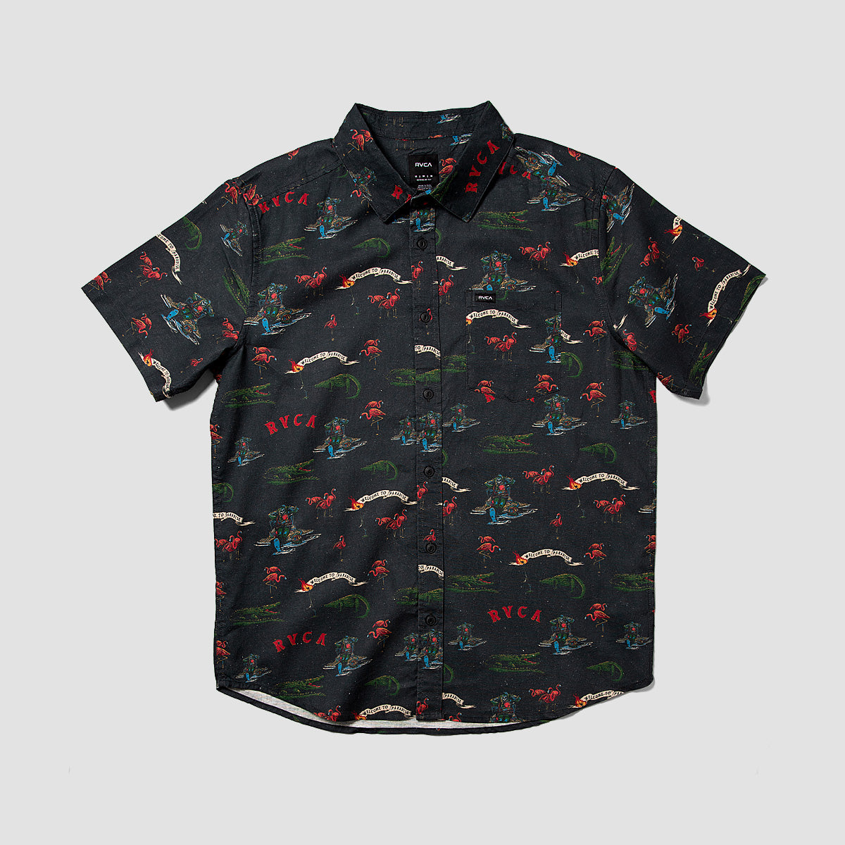 RVCA Reception Short Sleeve Shirt Multi