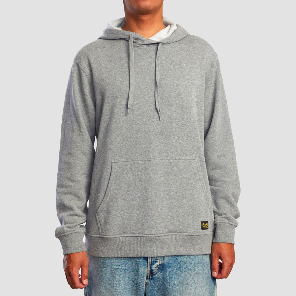 Rvca grey cheap hoodie