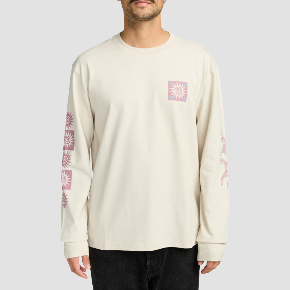 RVCA Spin Longsleeve Shirt Ceramic