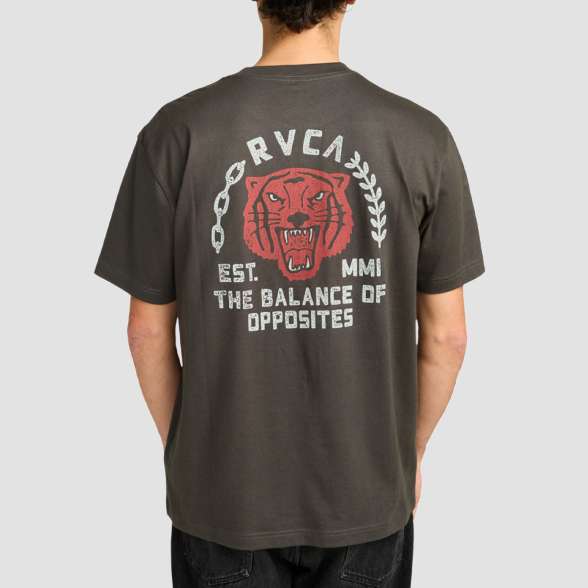 RVCA Squadron T-Shirt Pirate Black