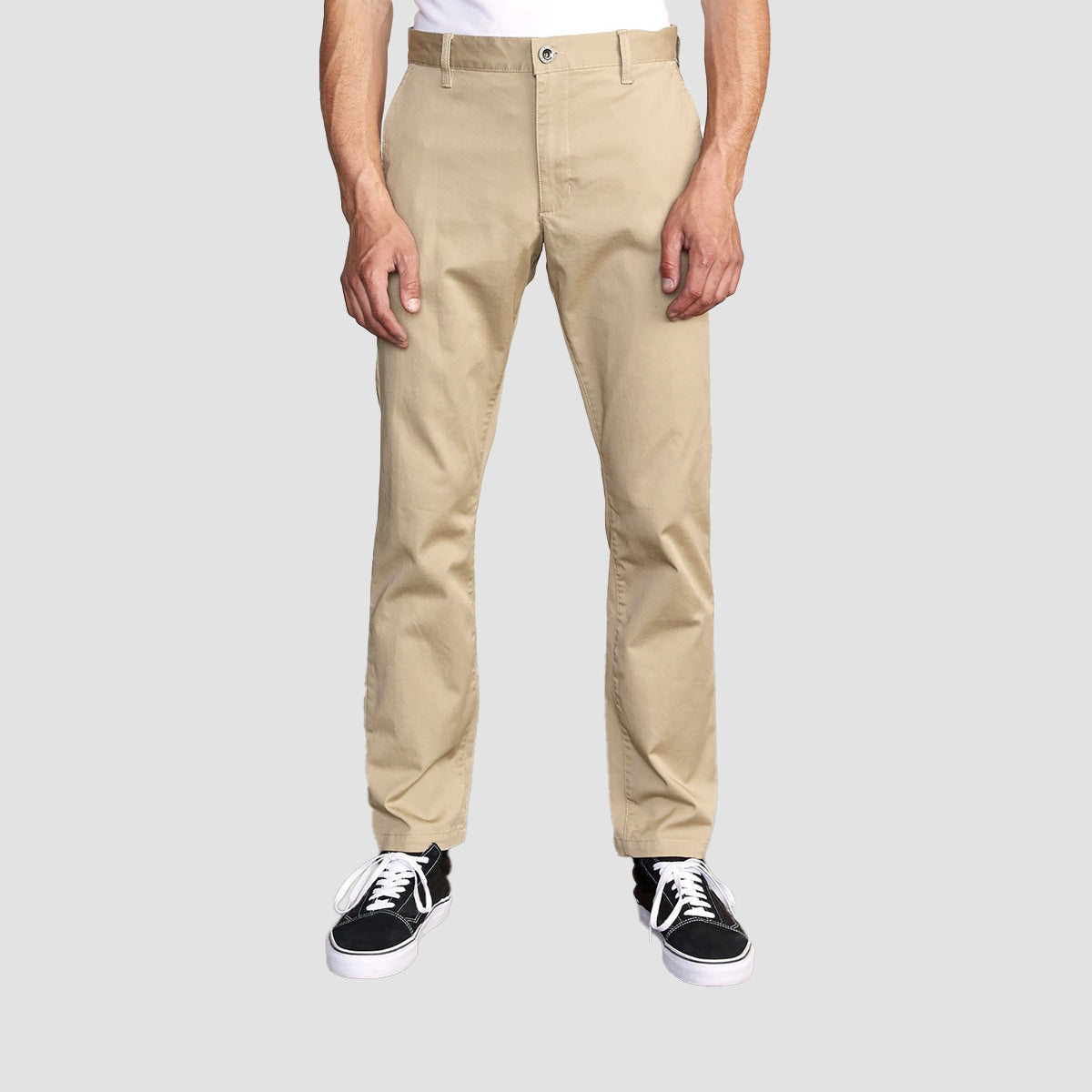 RVCA The Weekend Stretch Chino Pants Khaki