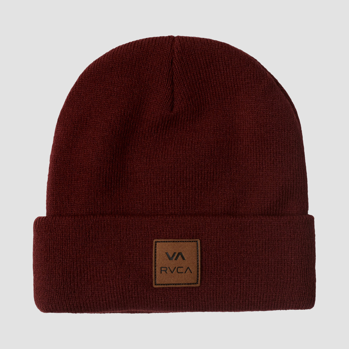 RVCA VA All The Ways Beanie Oxblood Red