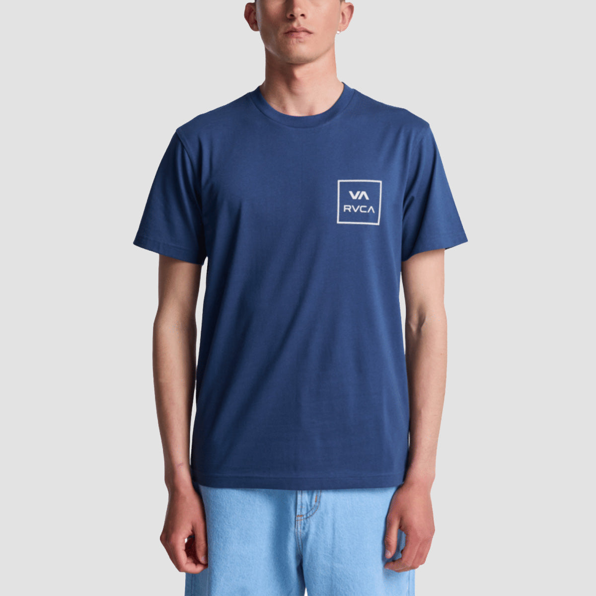 RVCA VA All The Ways T-Shirt Moody Blue