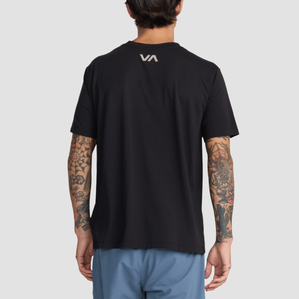 RVCA VA Blur T-Shirt Black