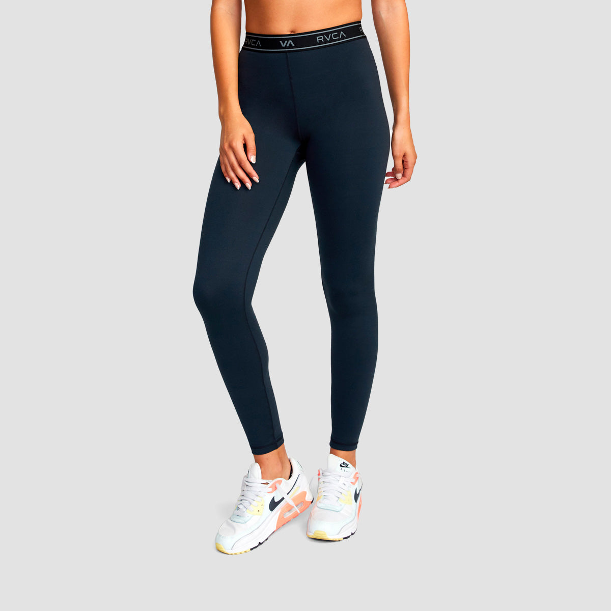 RVCA Va Sport Base Leggings Black - Womens