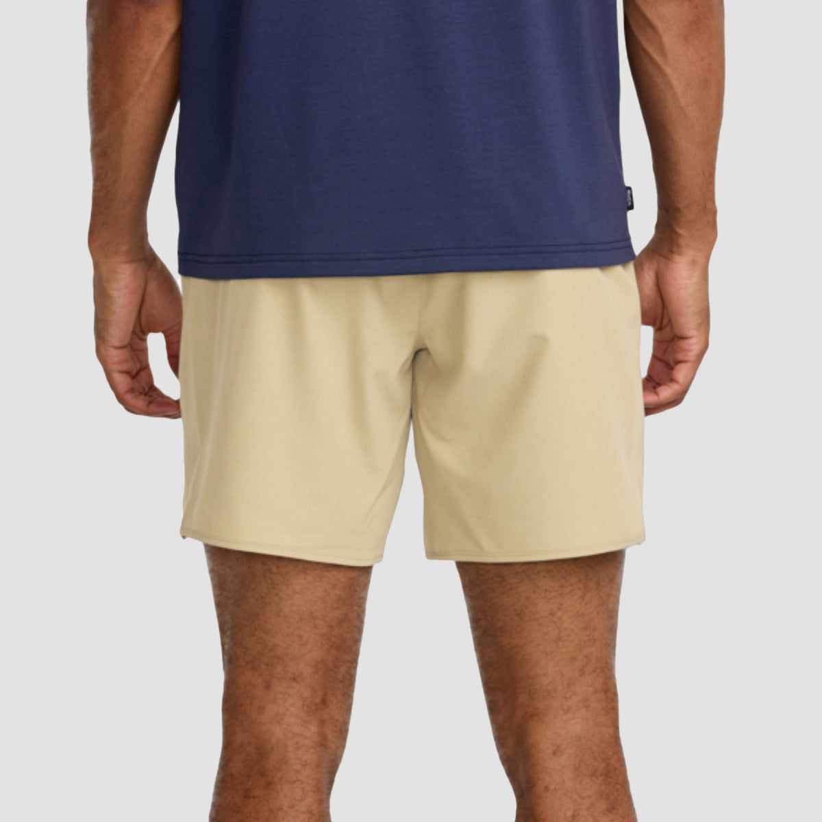 RVCA VA Sport Yogger Stretch 17" Performance Shorts Heather Khaki