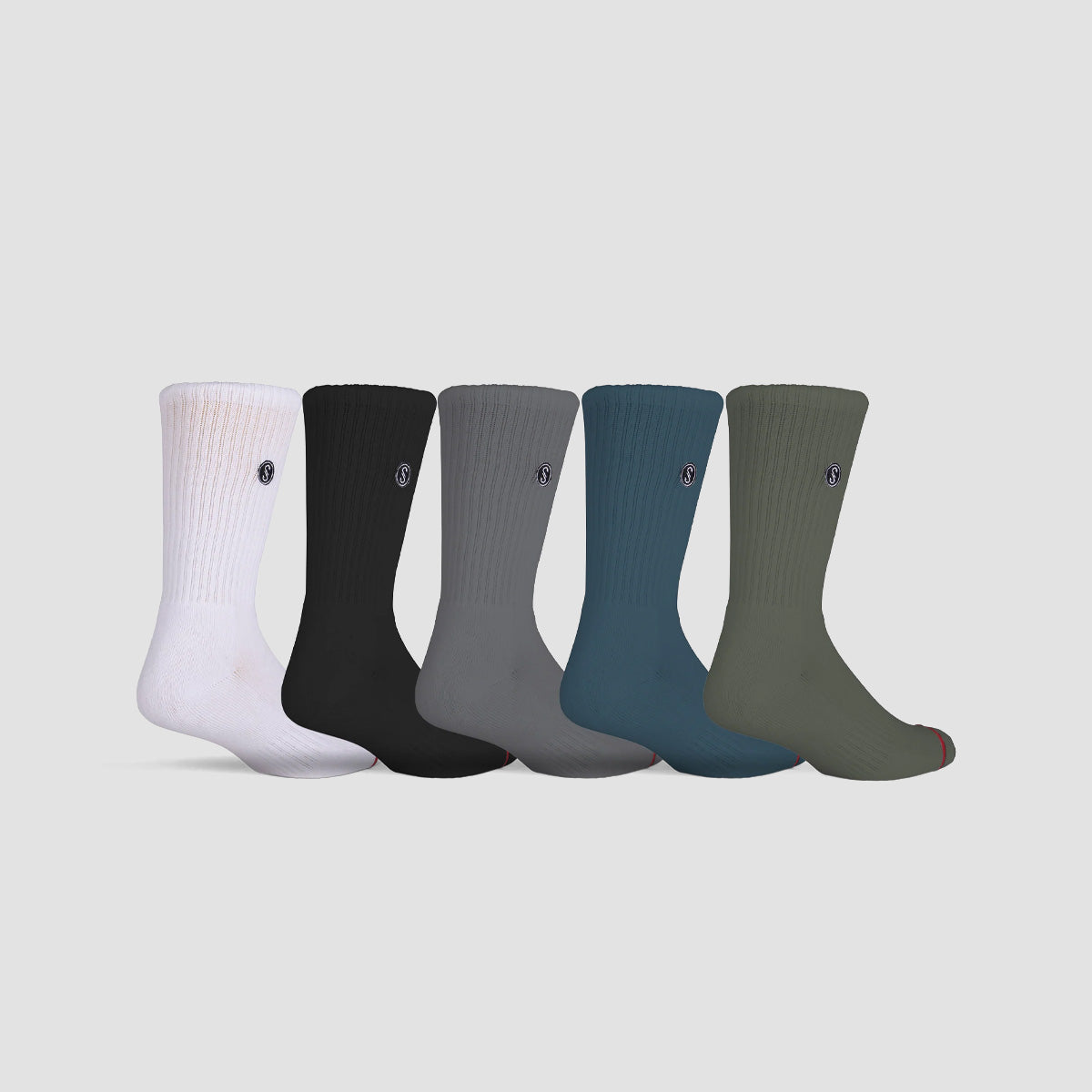 Salty Crew Line Up Socks 5 Pack Multi