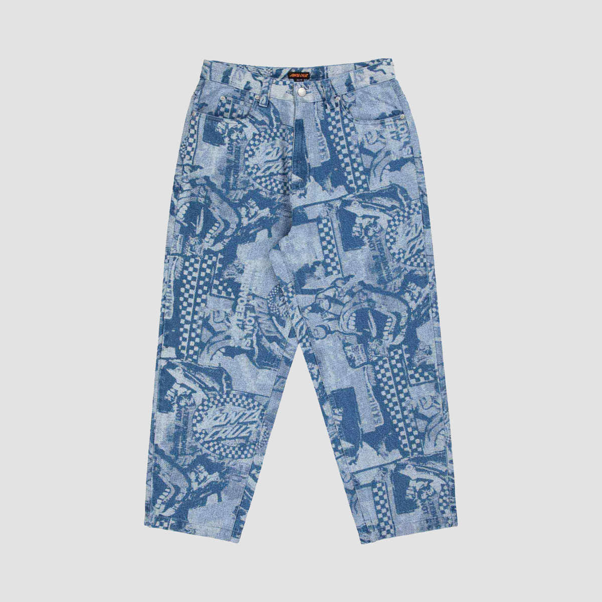 Santa Cruz Big Jeans Stonewash Collage