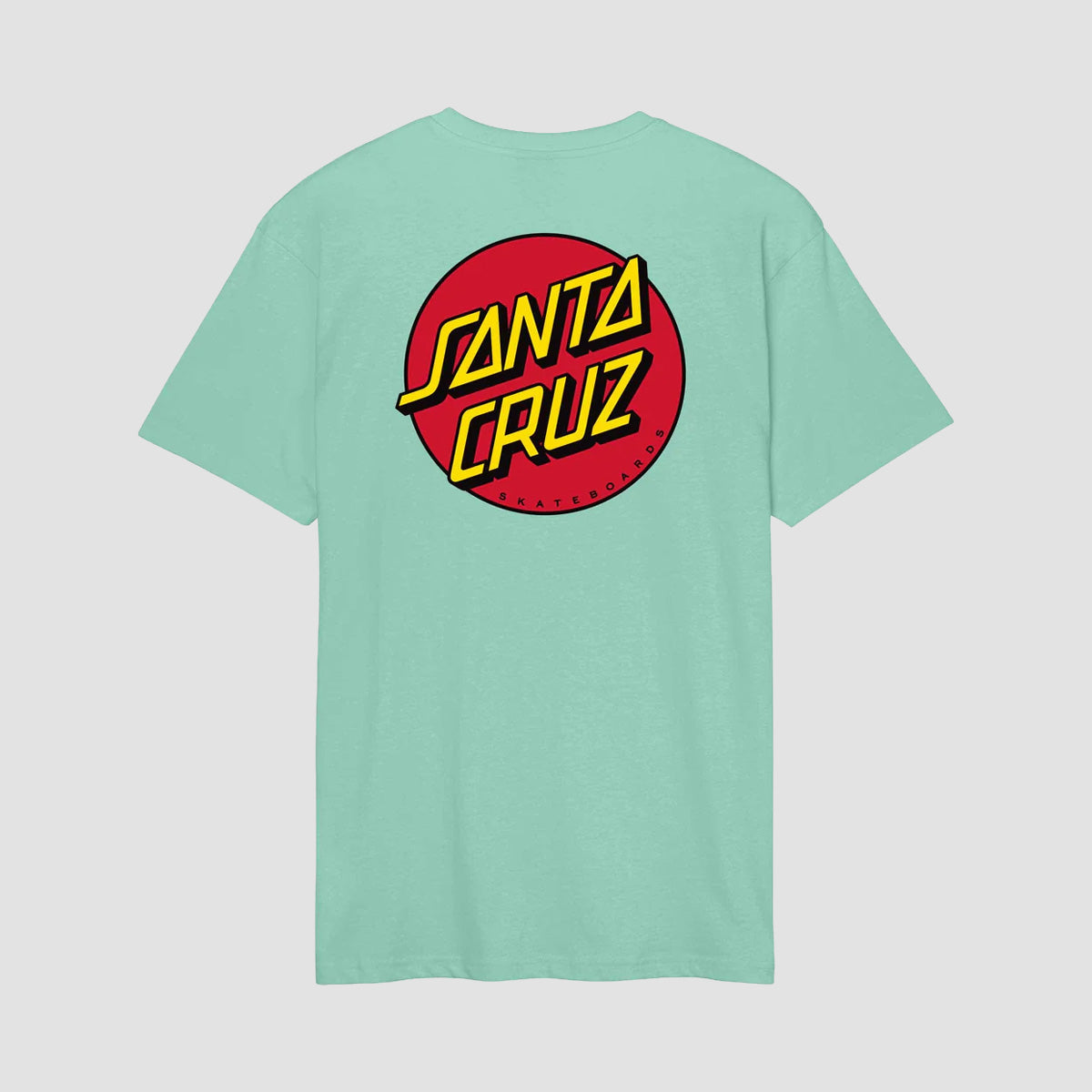 Santa Cruz Classic Dot Chest T-Shirt Mint