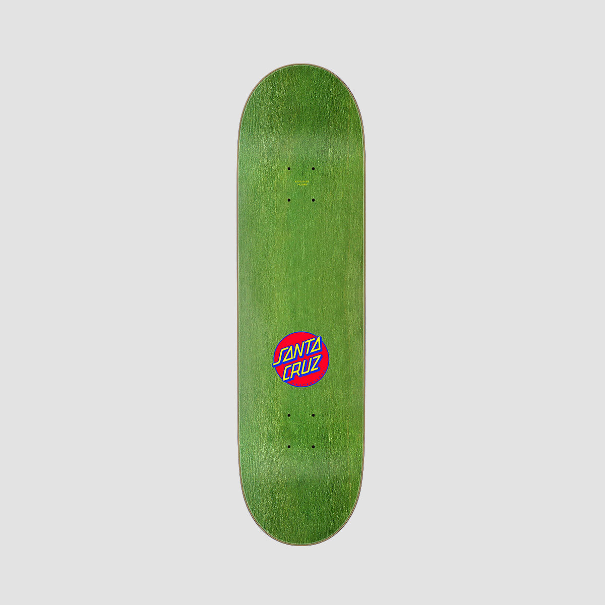Santa Cruz Dot Guy ATV Skateboard Deck Brown Stain - 8.375"