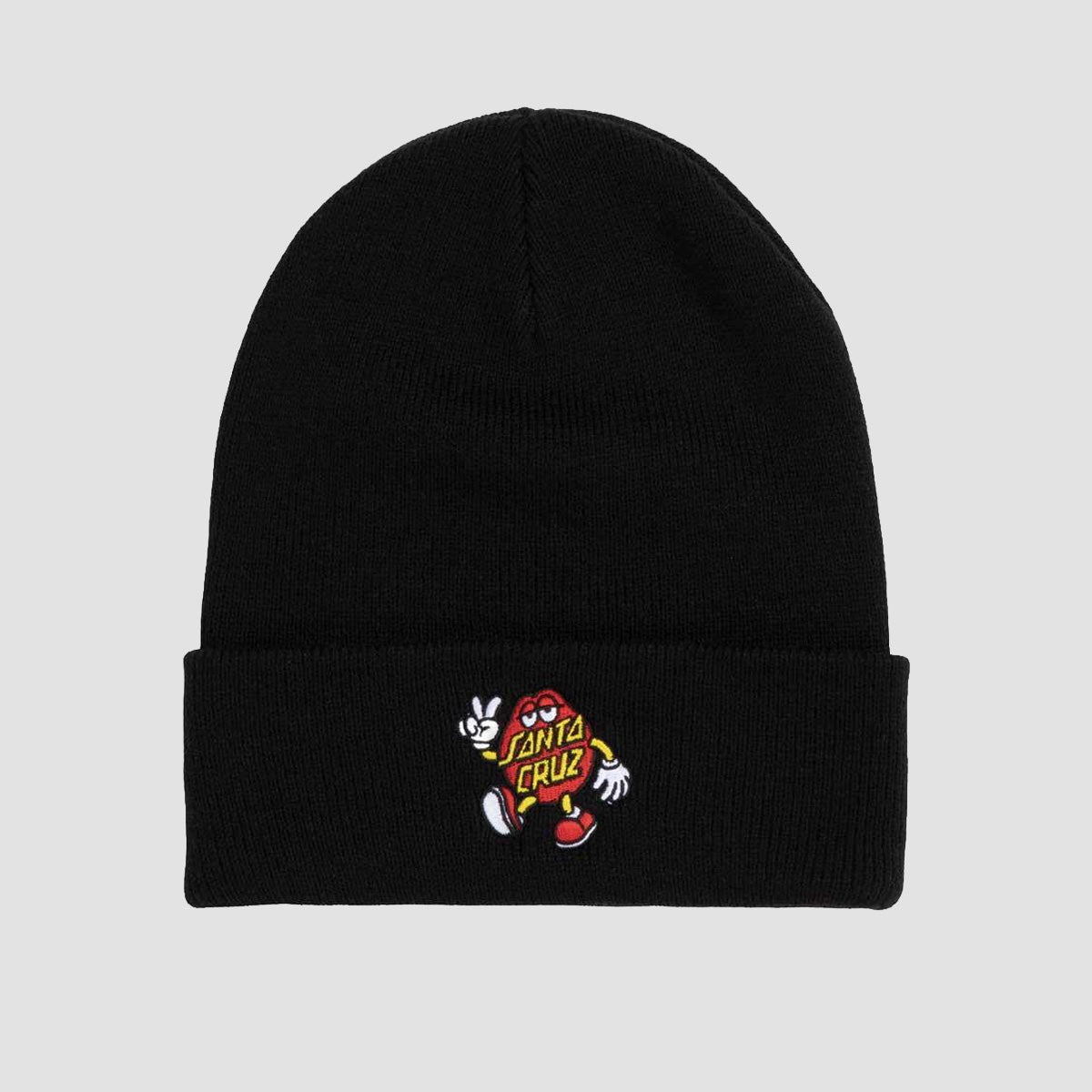 Santa Cruz Dot Guy Beanie Black
