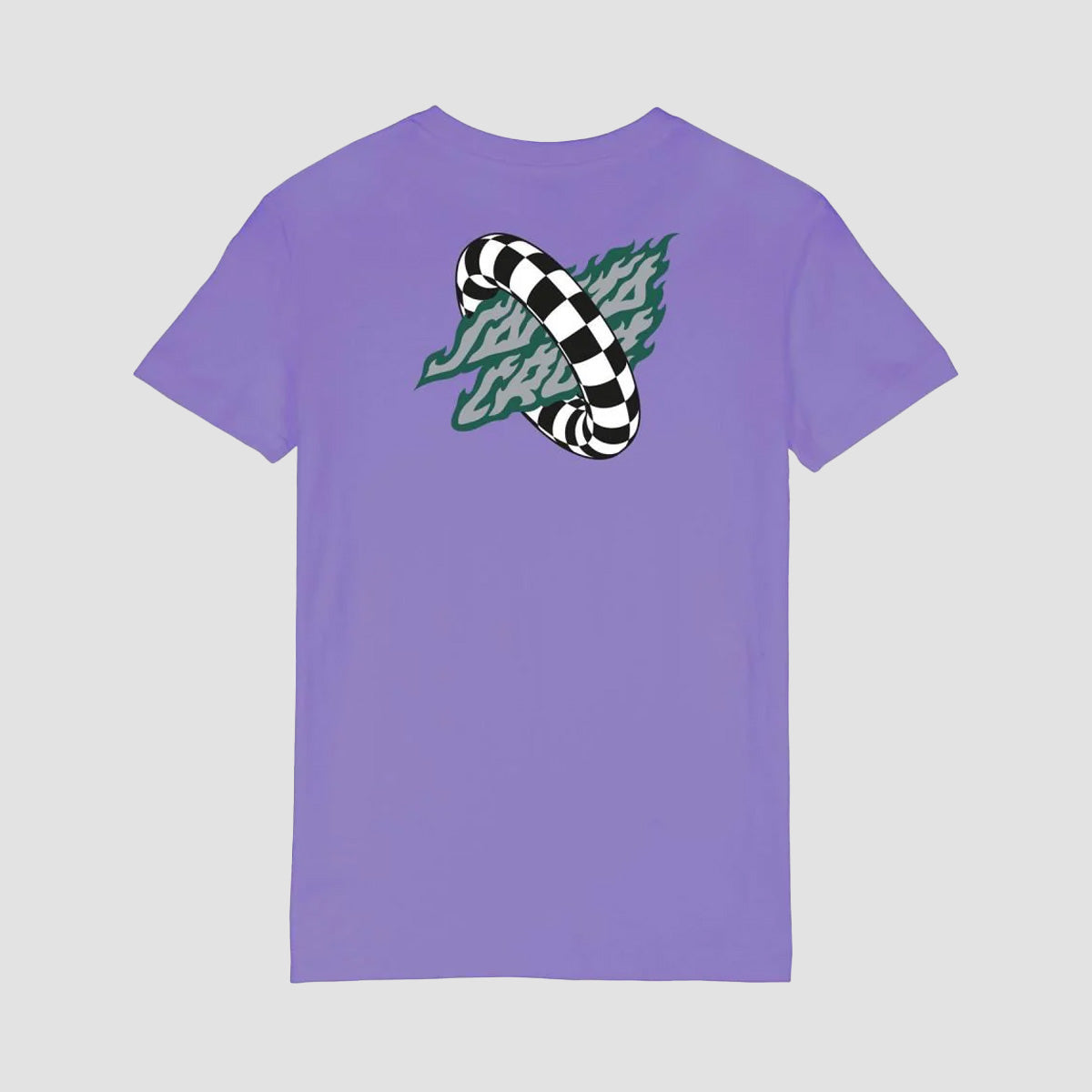 Santa Cruz Goal Flame T-Shirt Meta Mauve - Womens