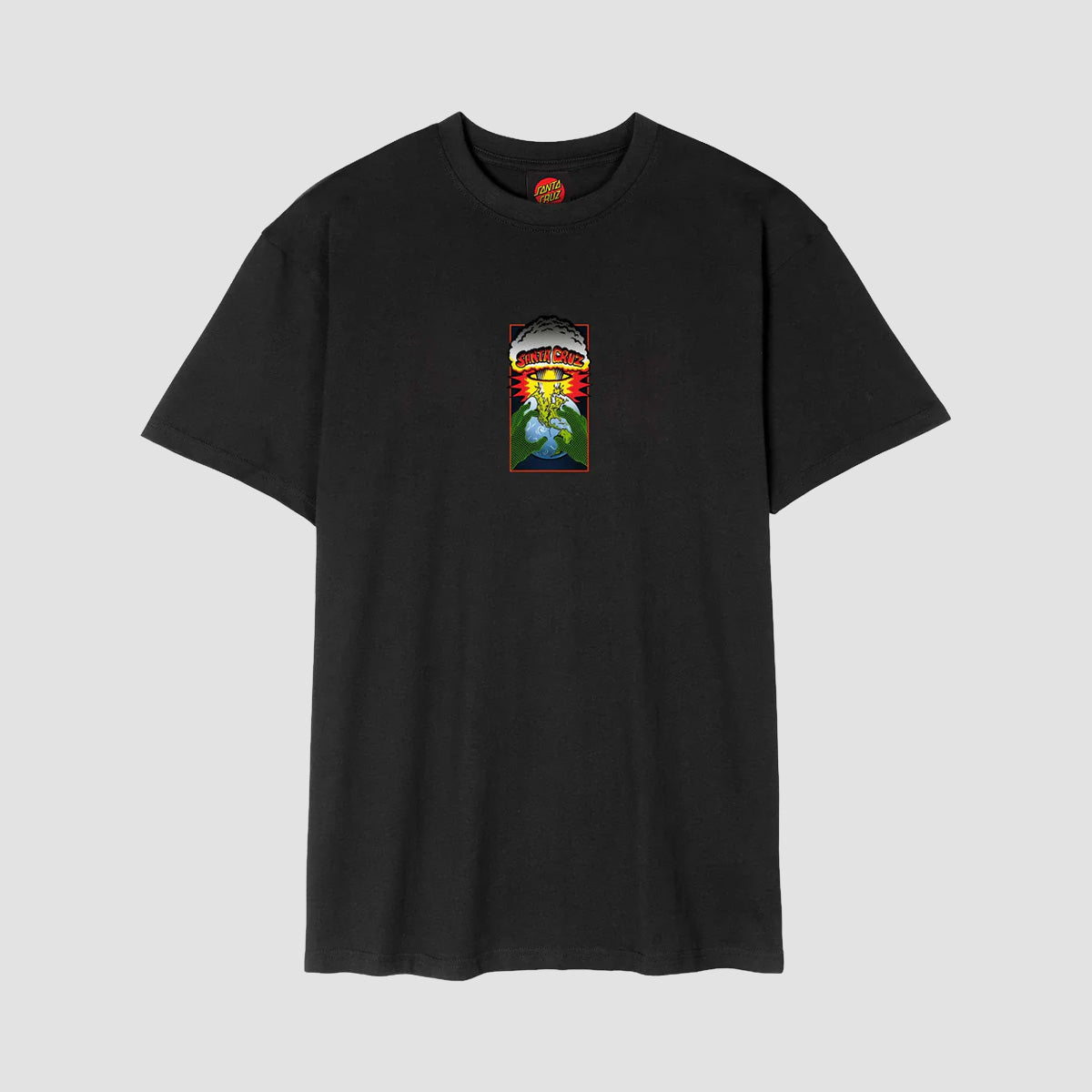 Santa Cruz Kendall End Of The World Front T-Shirt Black