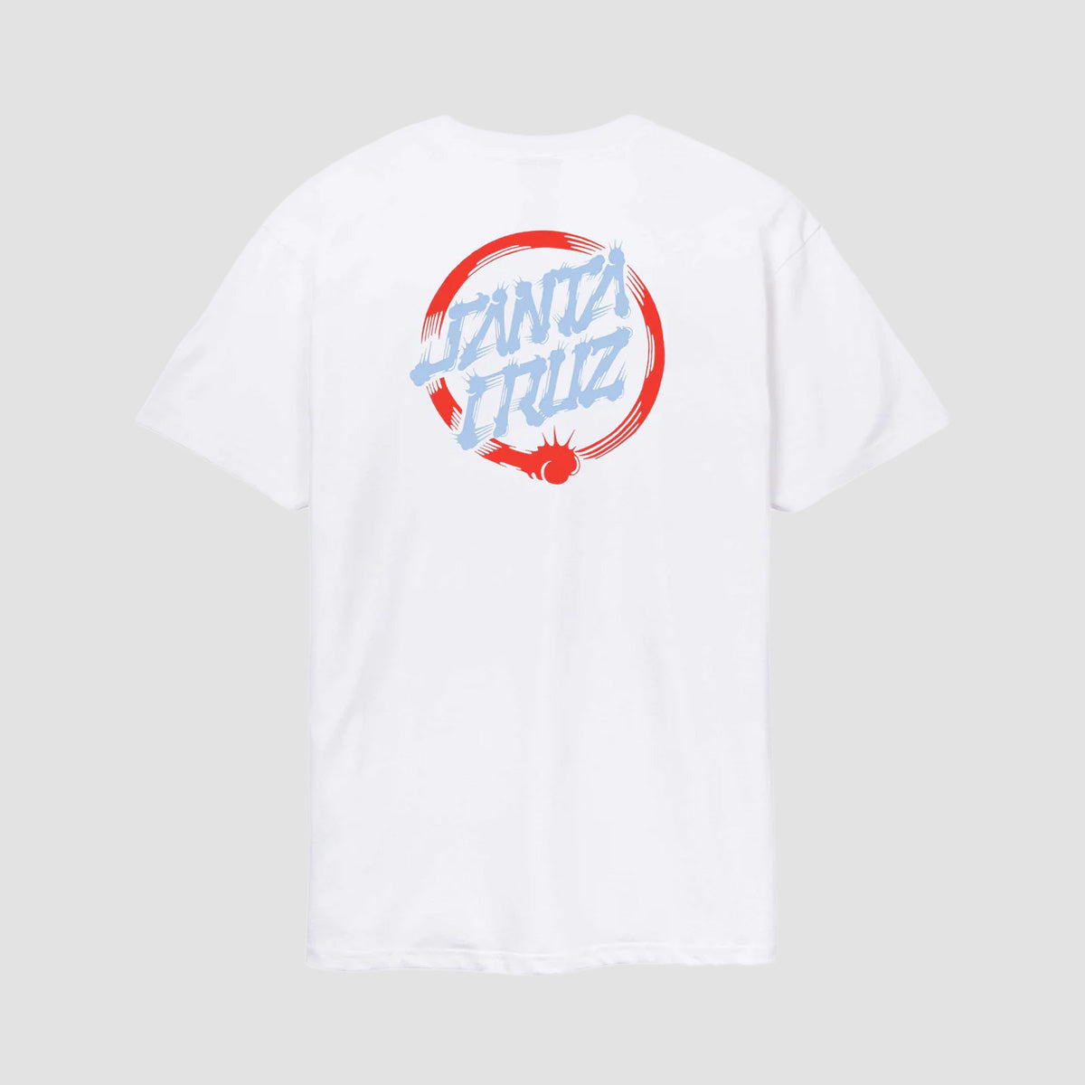 Santa Cruz Mako Dot T-Shirt White