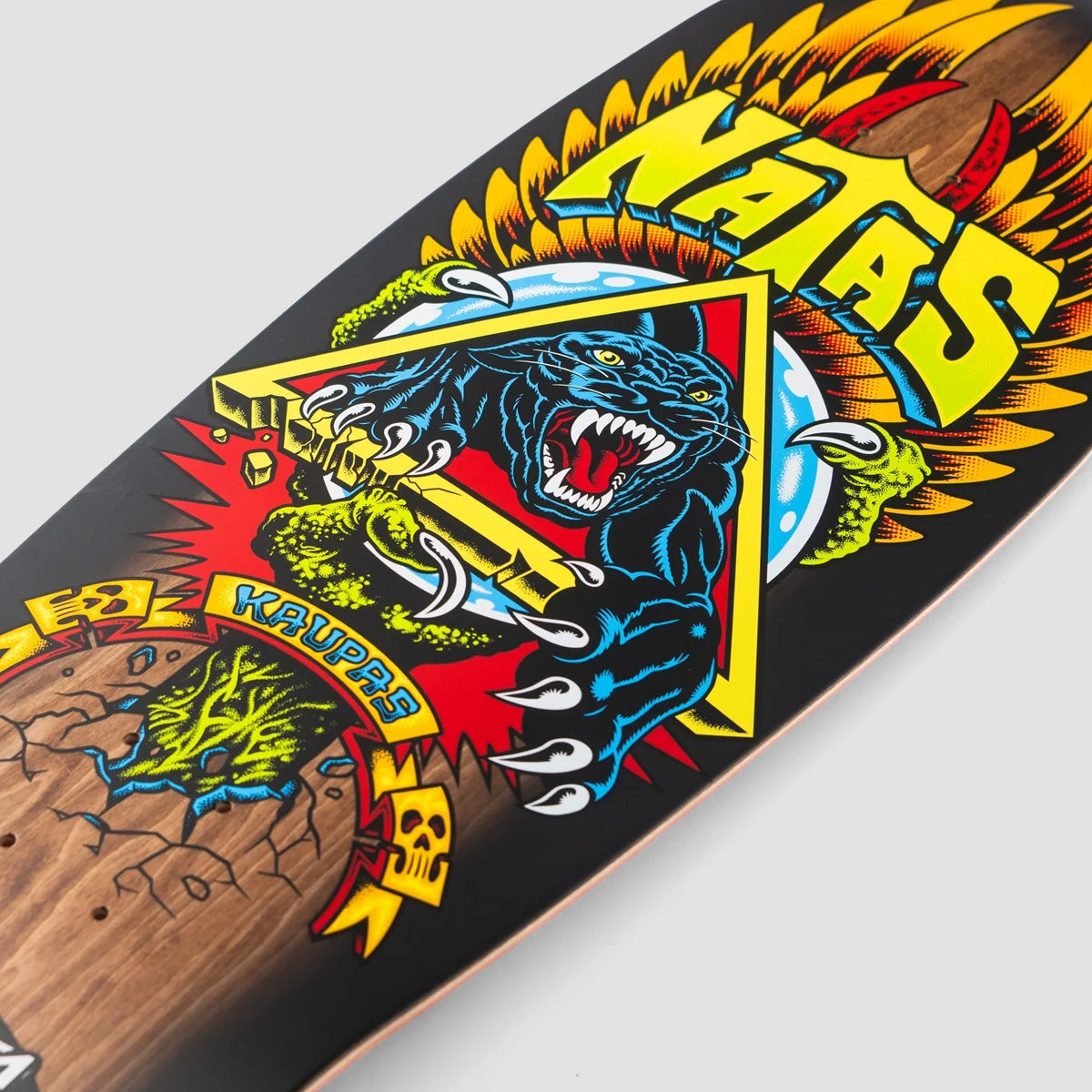 Santa Cruz Natas Panther Reissue Skateboard Deck - 10.538"