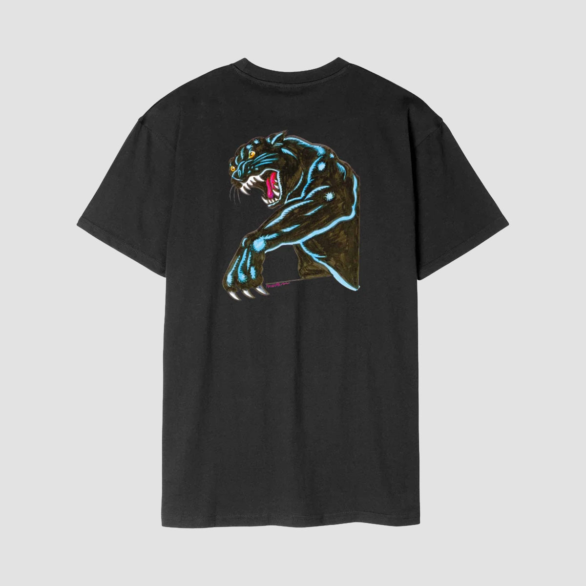 Santa Cruz Natas Sketch Panther T-Shirt Black