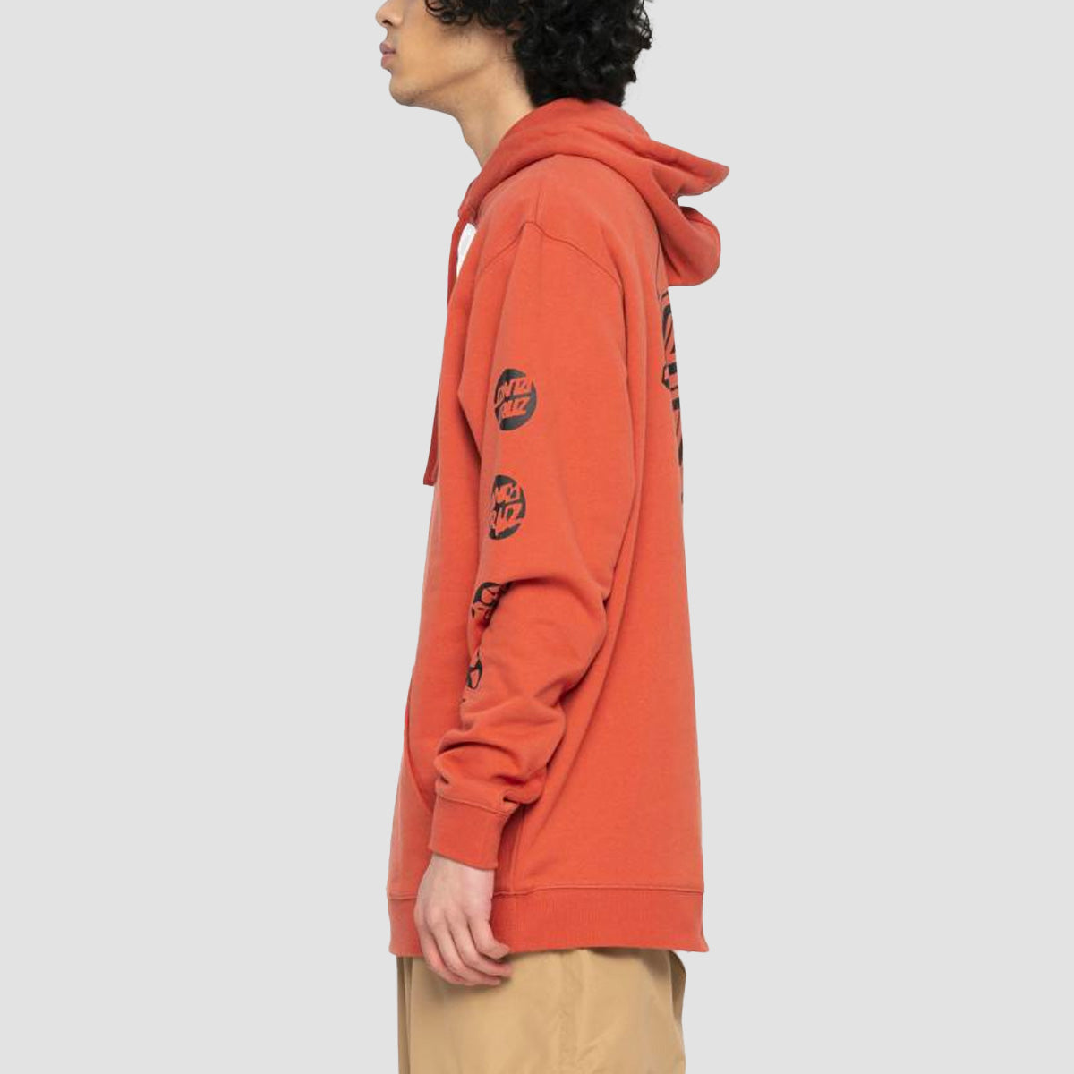 Santa Cruz Planet Dot Pullover Hoodie Rooibos