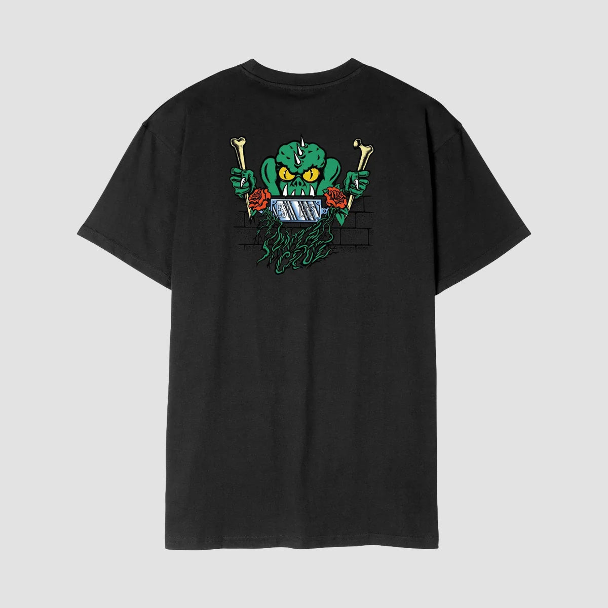 Santa Cruz Rankine Monster T-Shirt Black