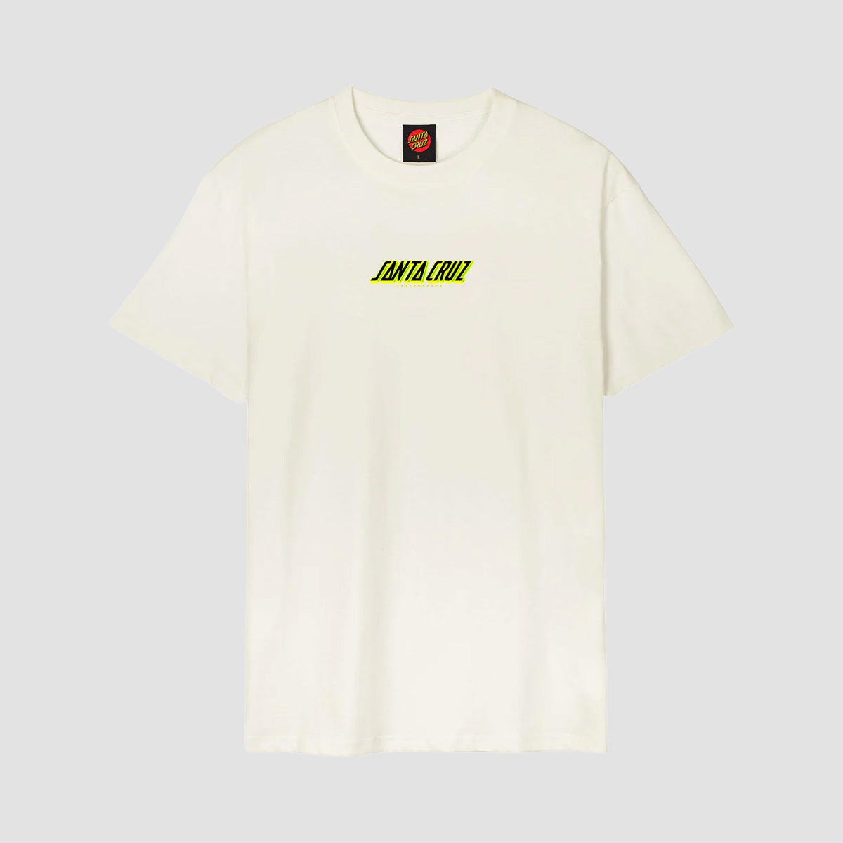 Santa Cruz Roskopp Cruz Control T-Shirt Unbleached Cotton