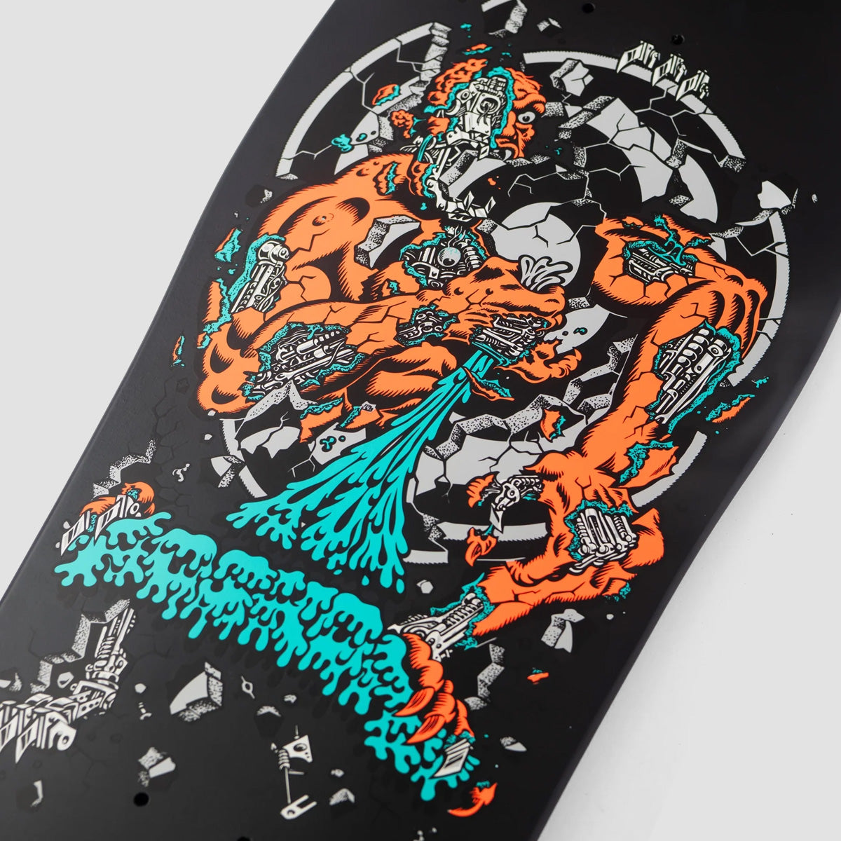Santa Cruz Roskopp Four Reissue Skateboard Deck - 10.21"
