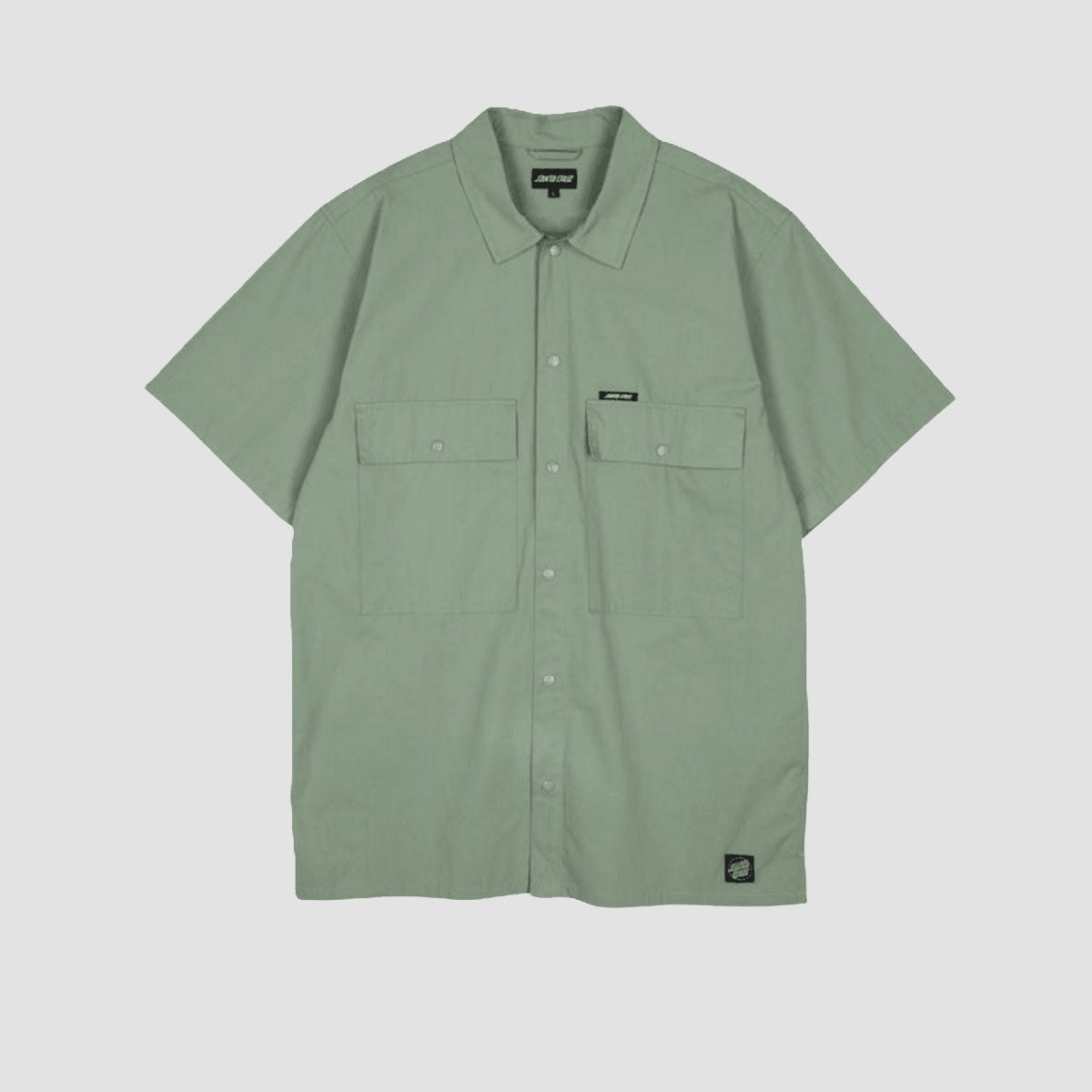 Santa Cruz Service Short Sleeve Shirt Moon Rock