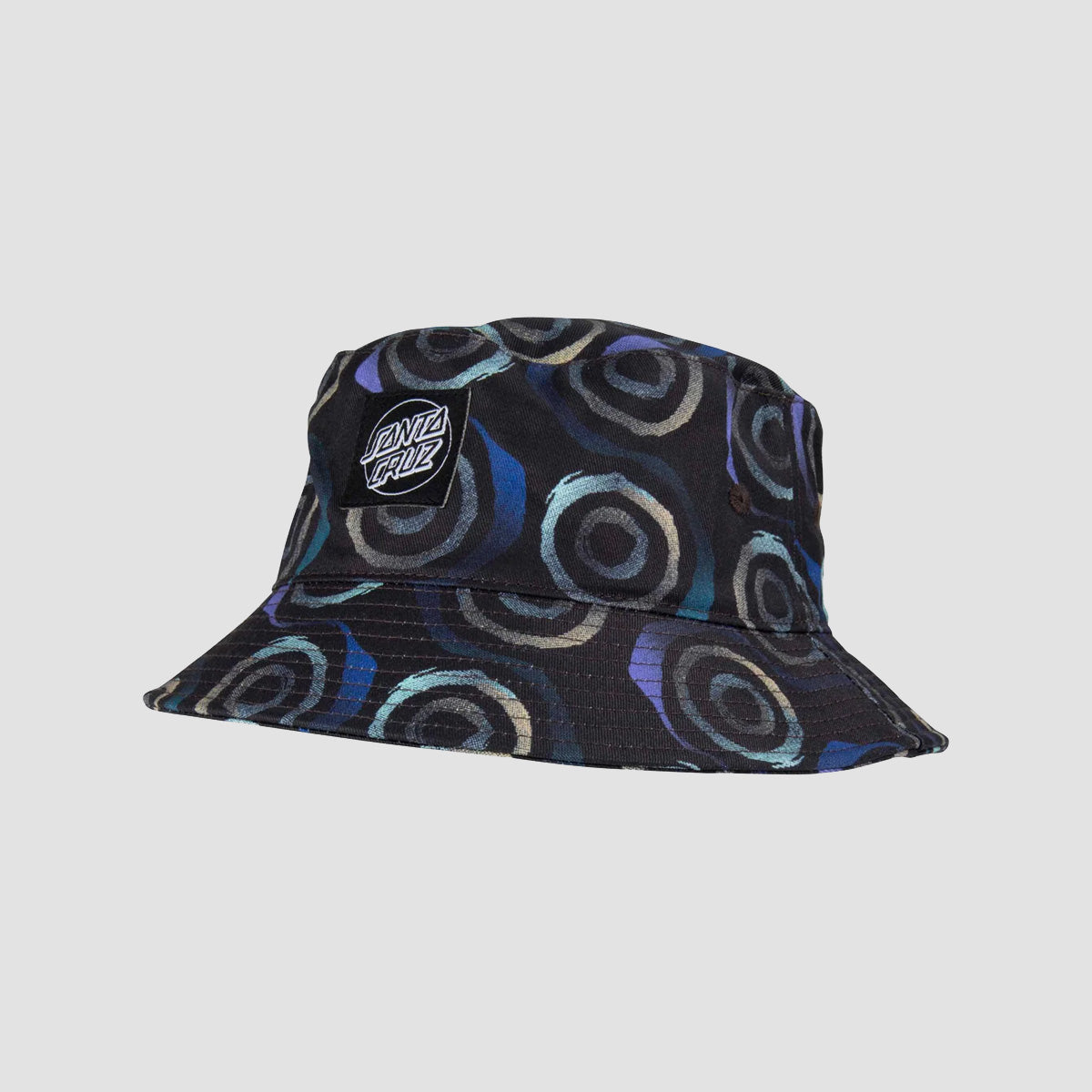 Santa Cruz Vertigo Haze Bucket Hat Black