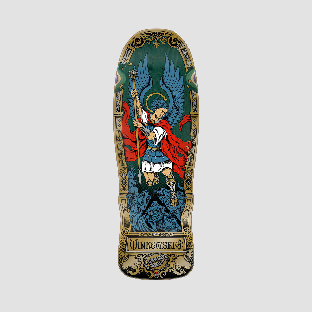 Santa Cruz Winkowski Archangel Pro Shaped Skateboard Deck - 10.35"