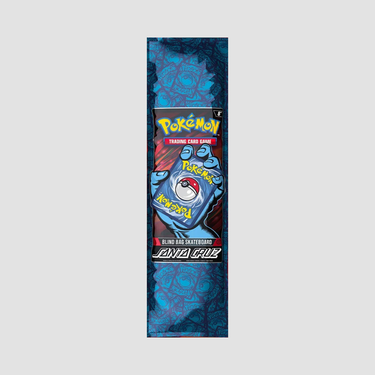 Santa Cruz X Pokemon TCG Blind Bag Skateboard Deck Assorted - 8"