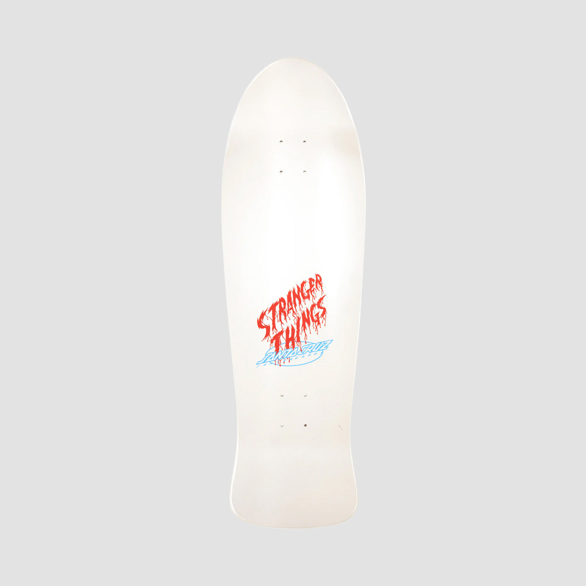 Santa Cruz X Stranger Things Meek Slasher Eddie Reveal Skateboard Deck GITD - 10.1"
