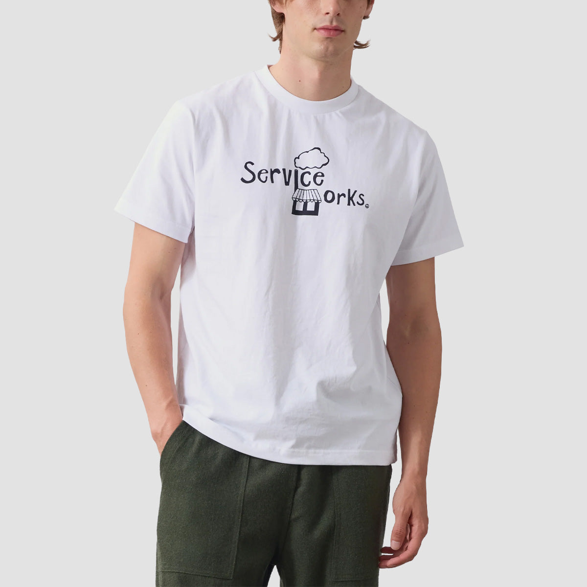 Service Works Kiosk T-Shirt White