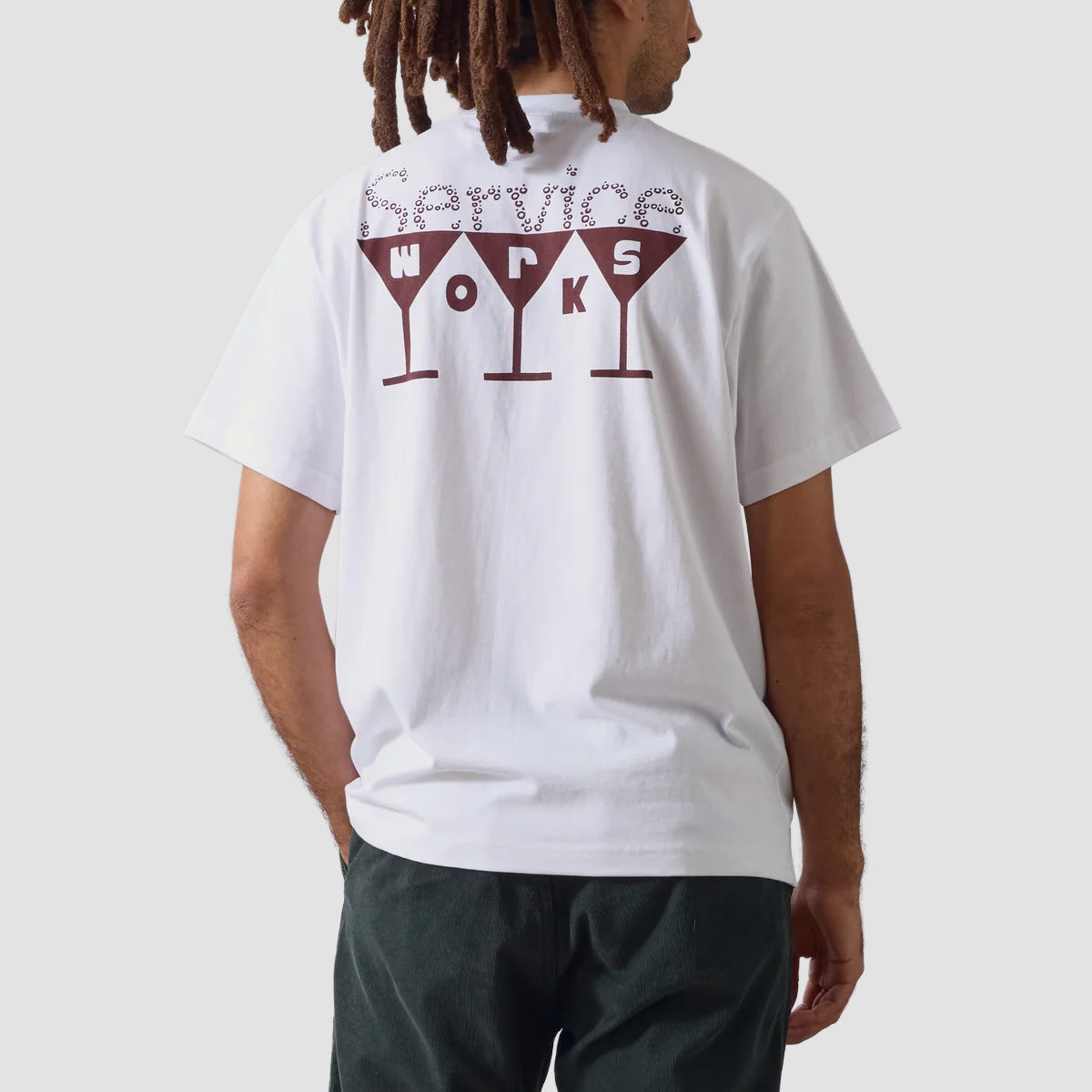 Service Works Martini T-Shirt White