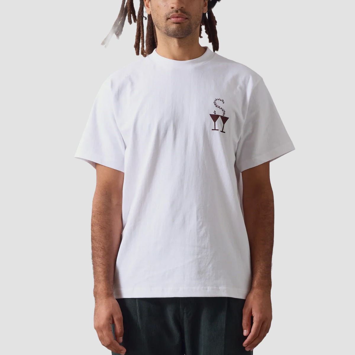 Service Works Martini T-Shirt White