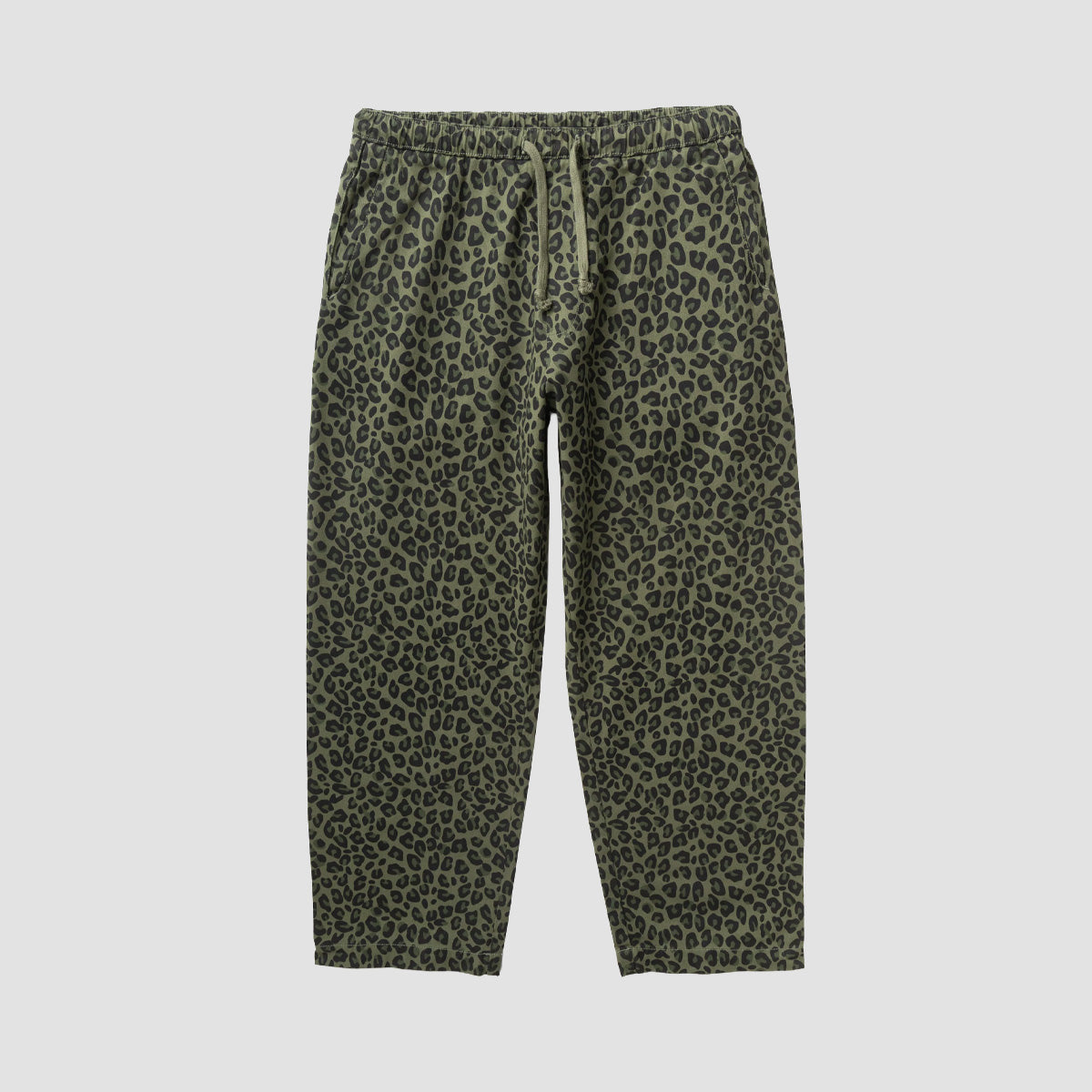 Service Works Patterned Easy Chef Pants Green Leopard