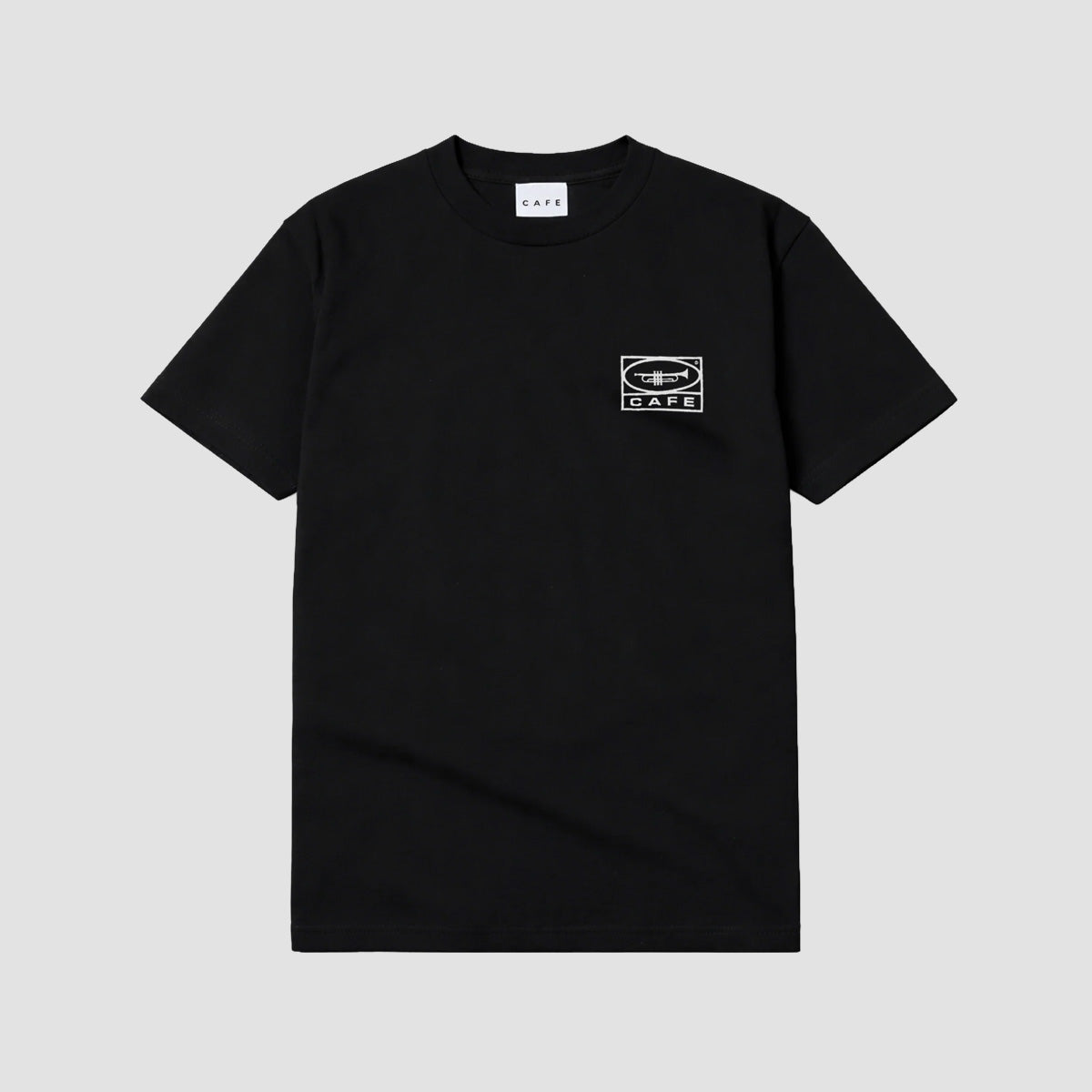 Skateboard Cafe 45 T-Shirt Black/White