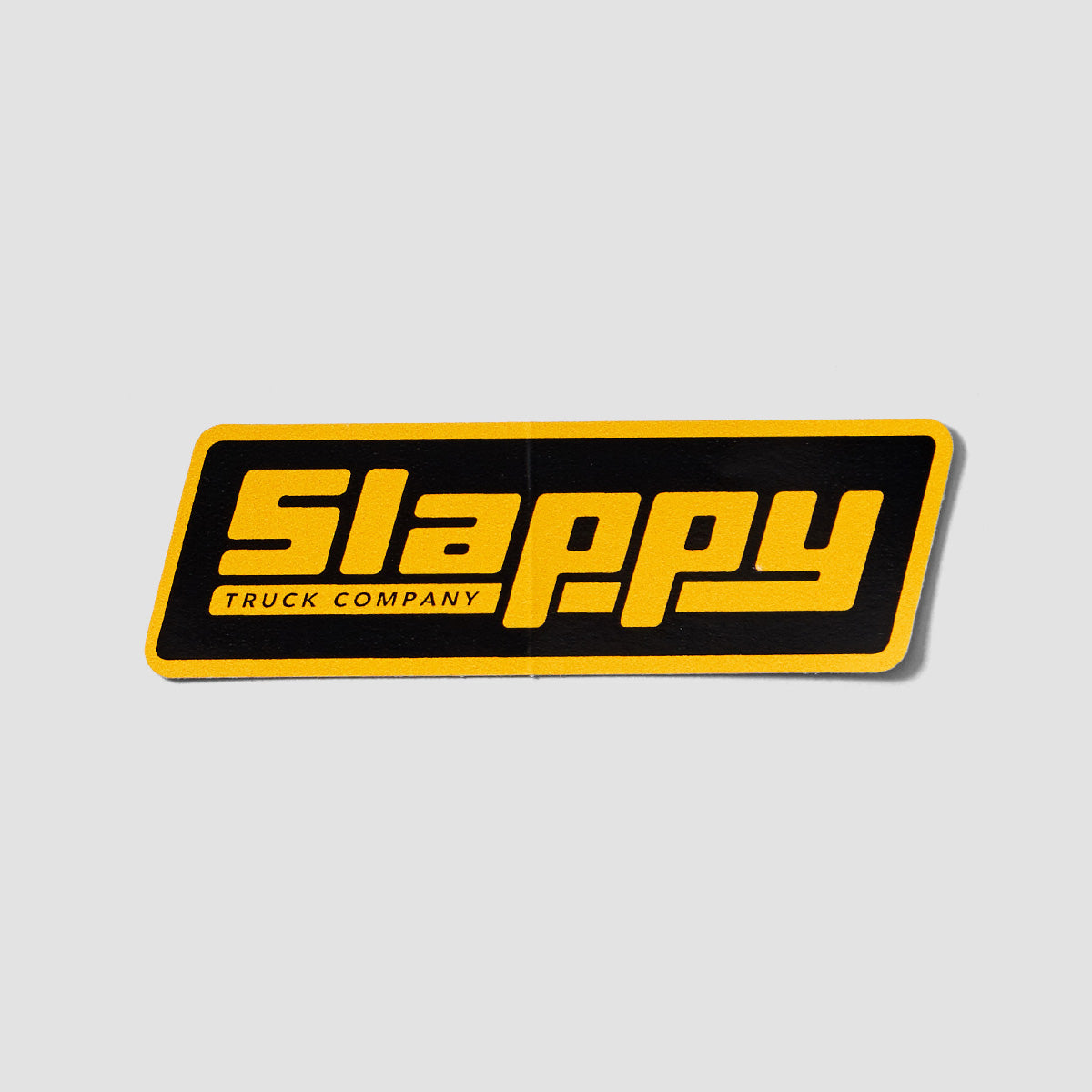 Slappy OG Logo Sticker Gold/Black 110x35mm