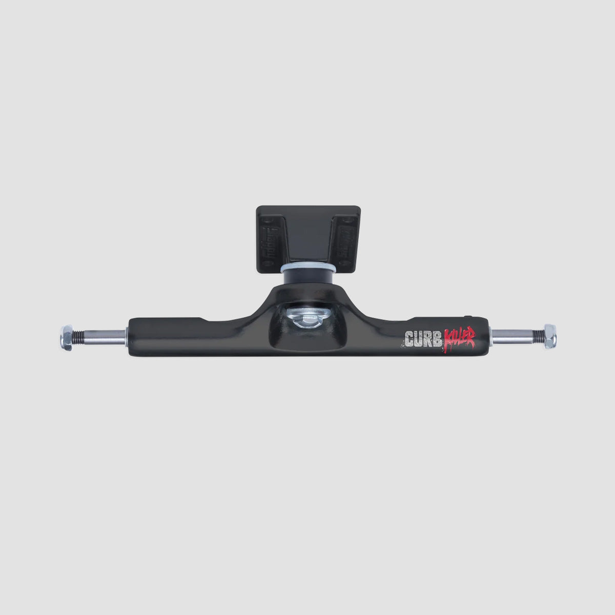 Slappy ST1 Curb Killer II Hollow Inverted Kingpin Skateboard Trucks 1 Pair Matte Black - 10"