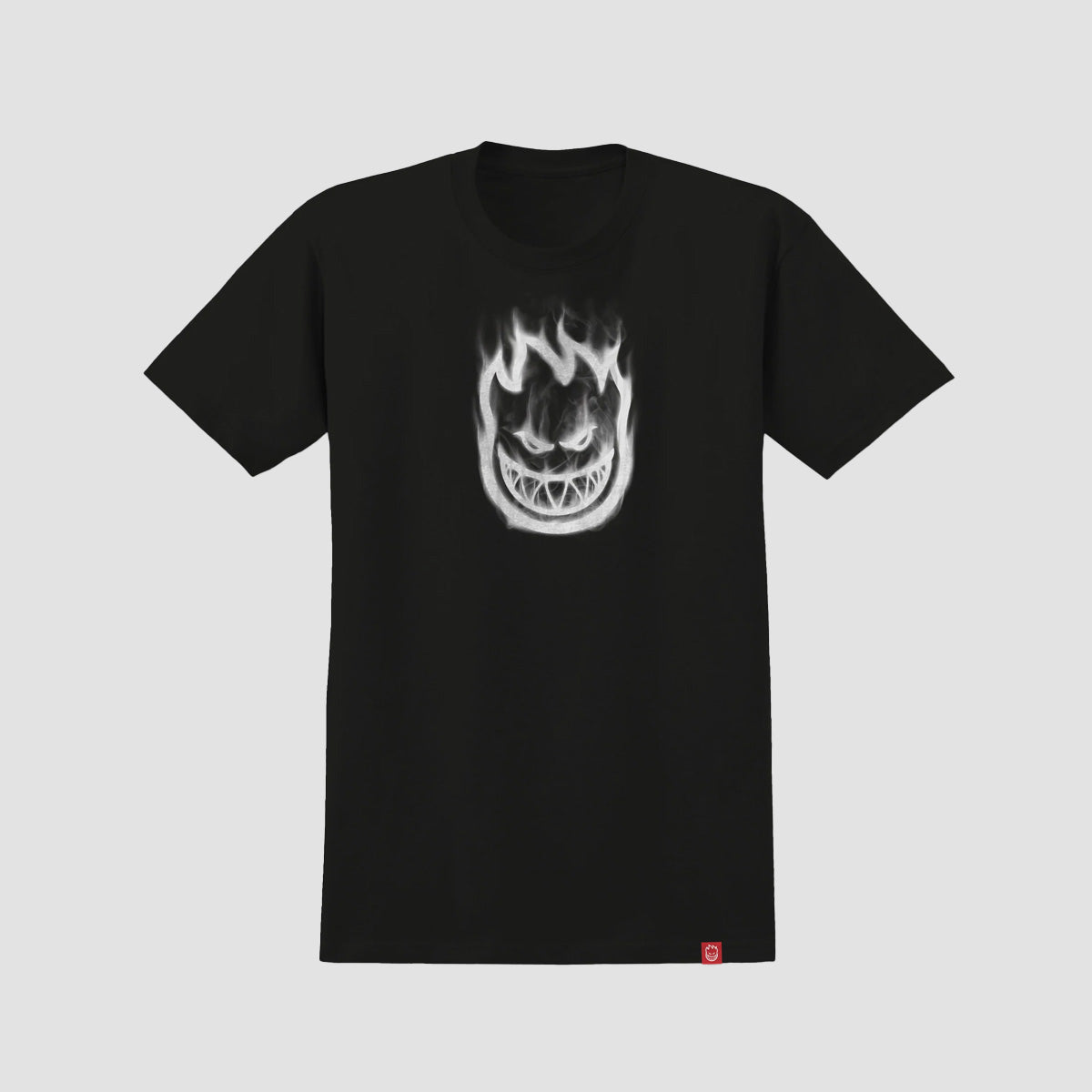 Spitfire Bighead Smoke T-Shirt Black/White
