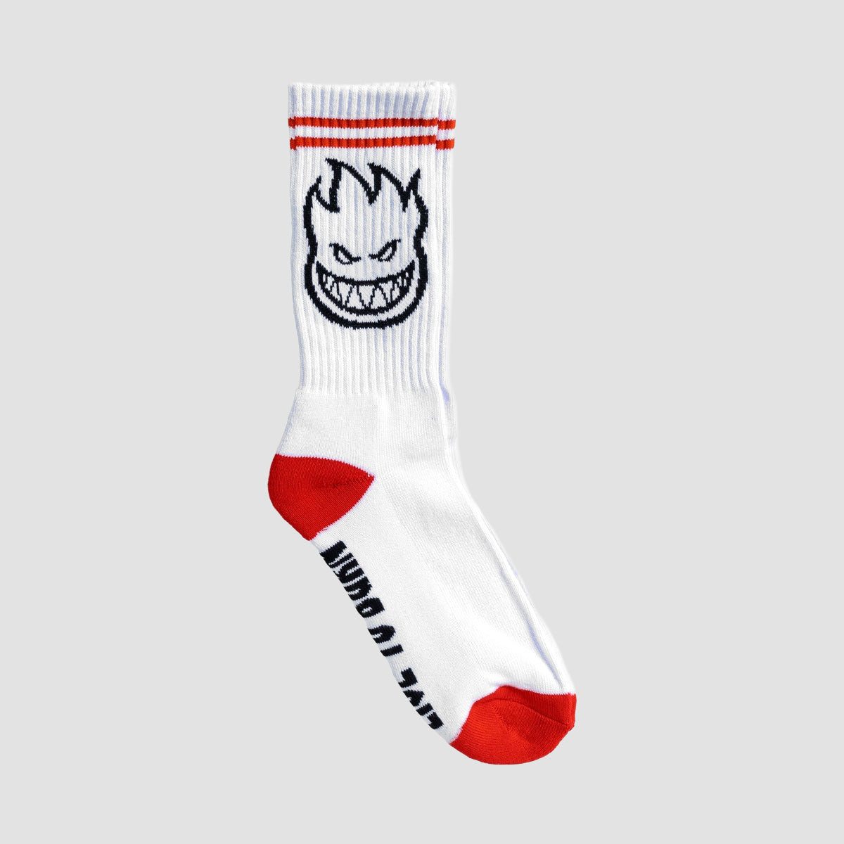 Spitfire Bighead Socks White/Red/Black