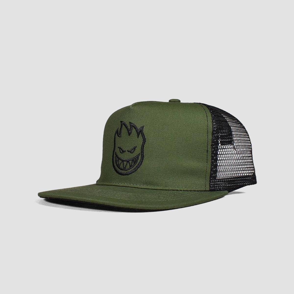 Spitfire Bighead Trucker Cap Olive/Black