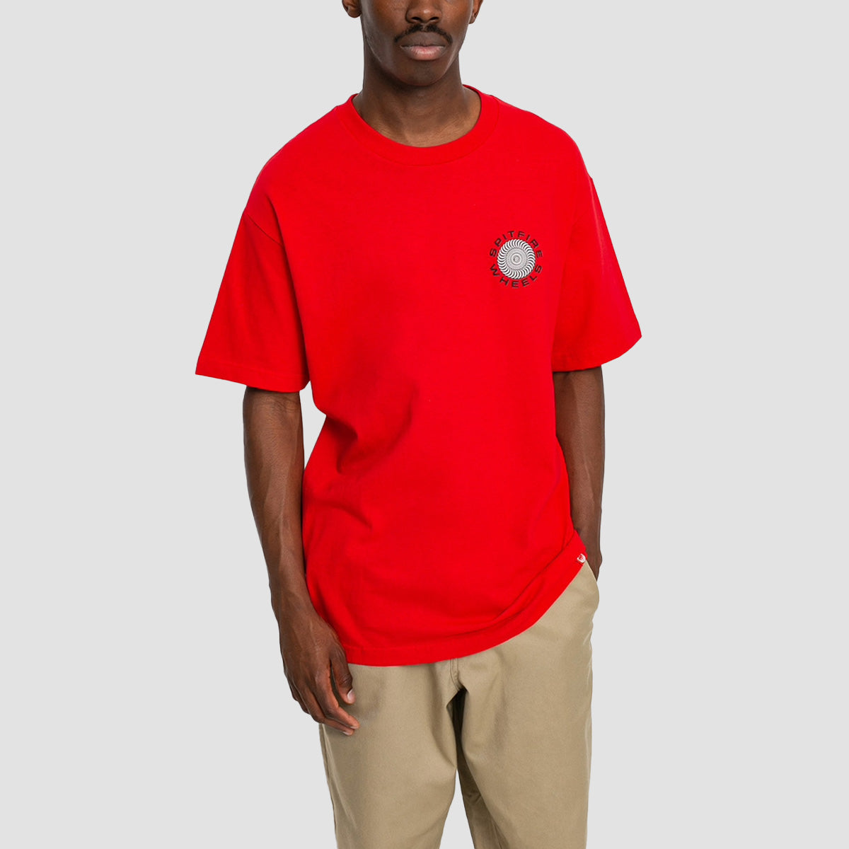 Spitfire Classic '87 Swirl Fill T-Shirt Red/Black