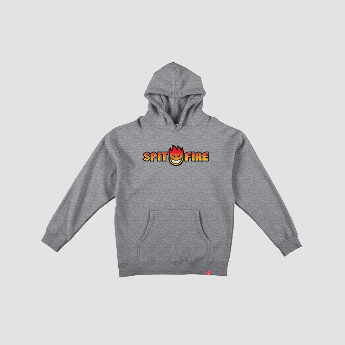 Spitfire OG Split Fade Fill Pullover Hoodie Grey Heather