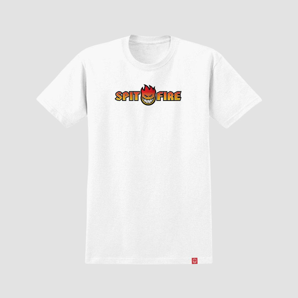 Spitfire OG Split Fade Fill T-Shirt White/Multi