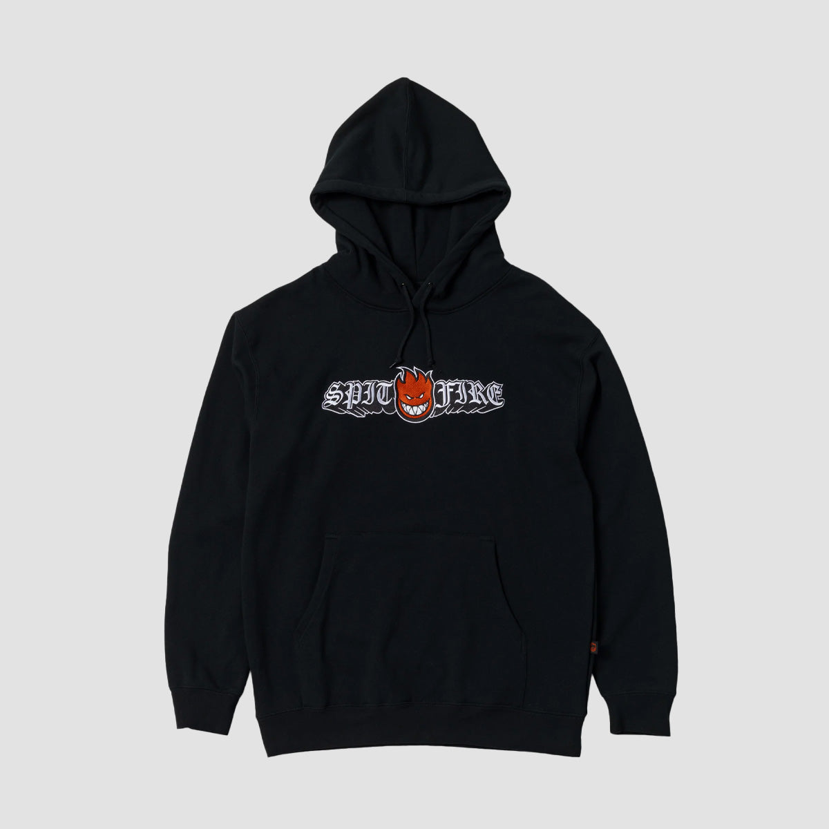 Spitfire Old E Drop Bighead Emb Pullover Hoodie Black