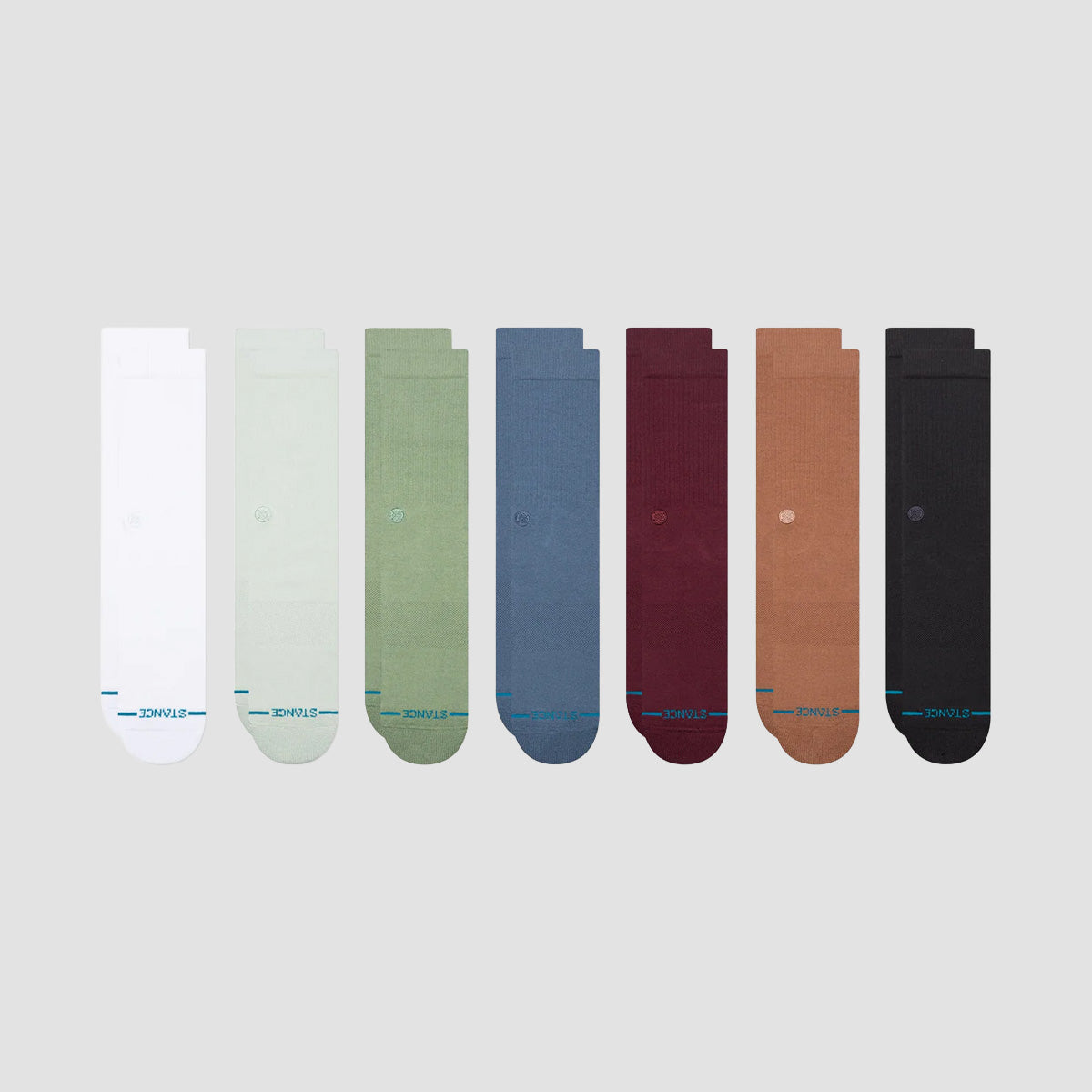 Stance 7 Days A Week Crew Socks 7 Pack Multi