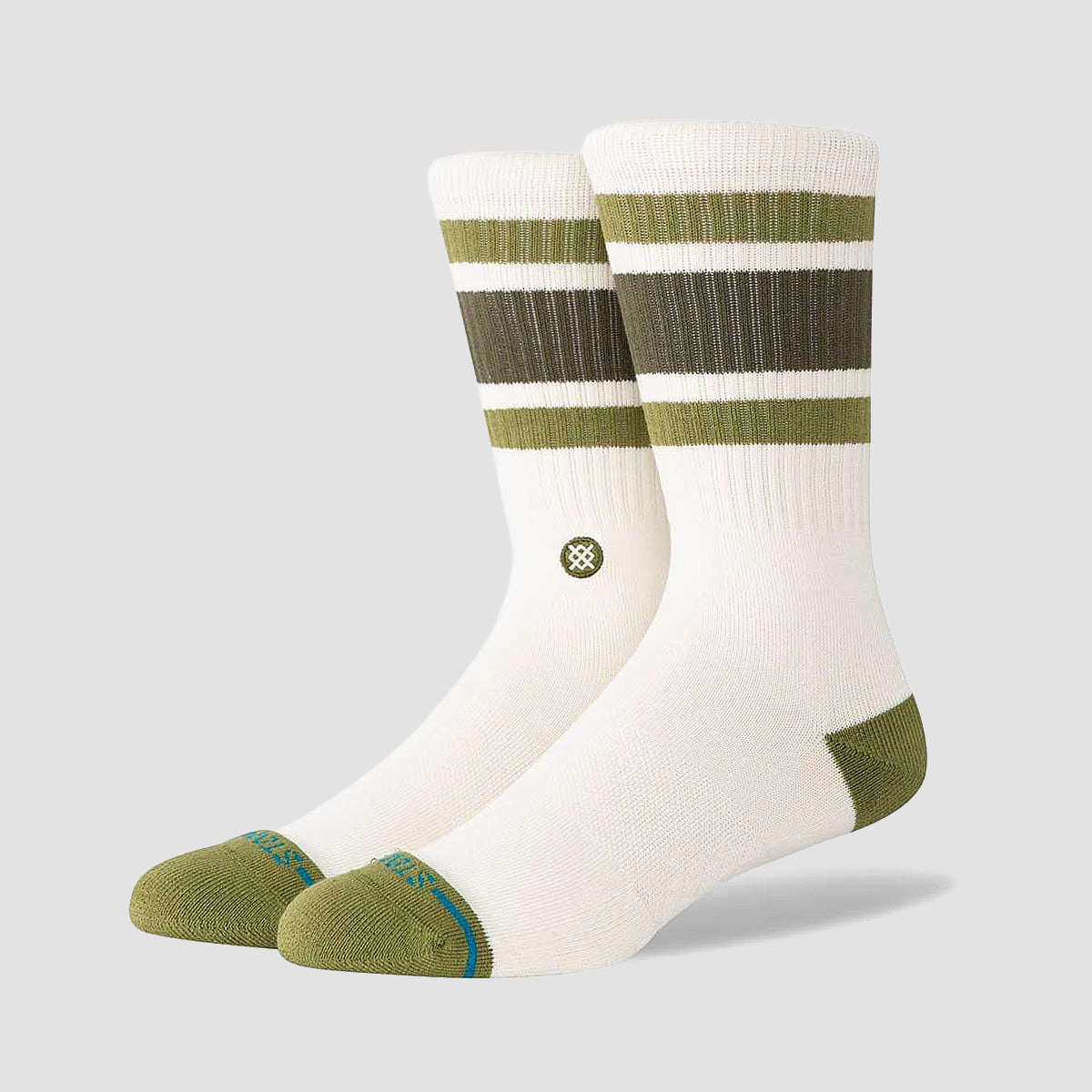 Stance Boyd Crew Socks Military Green