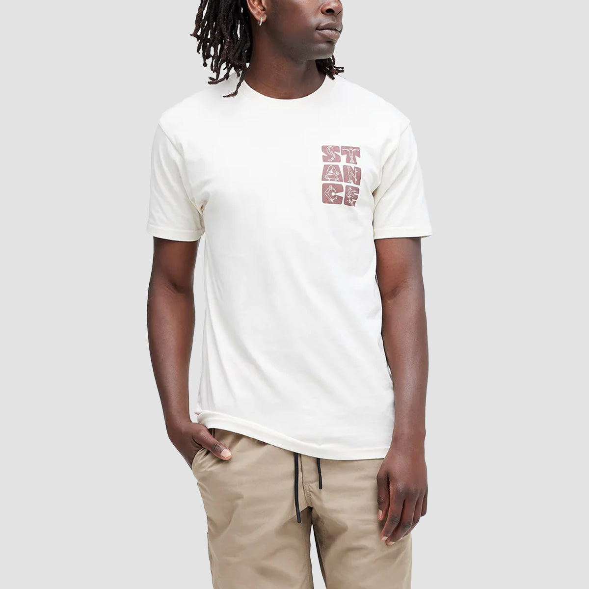 Stance Complicated T-Shirt Vintage White