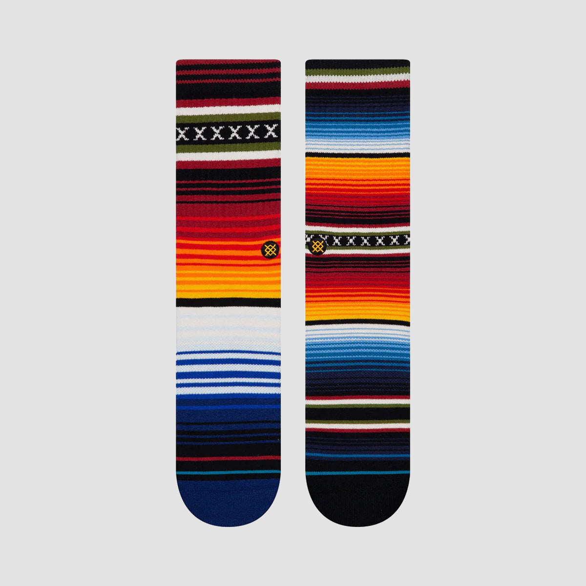 Stance Curren Crew Socks Red