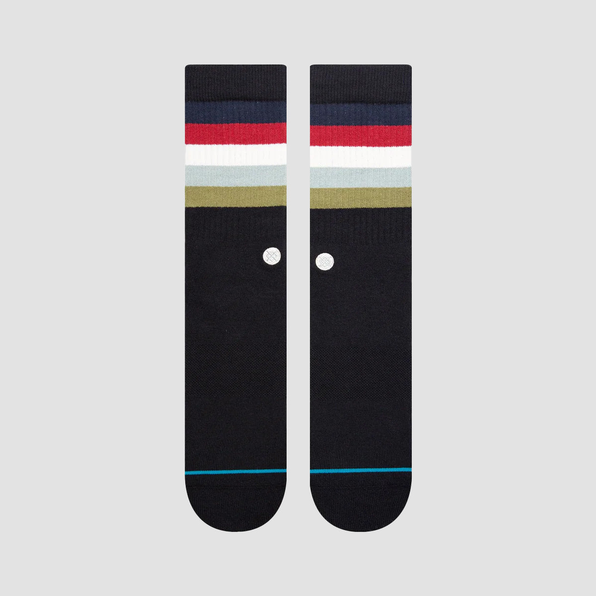 Stance Maliboo Crew Socks Black Fade