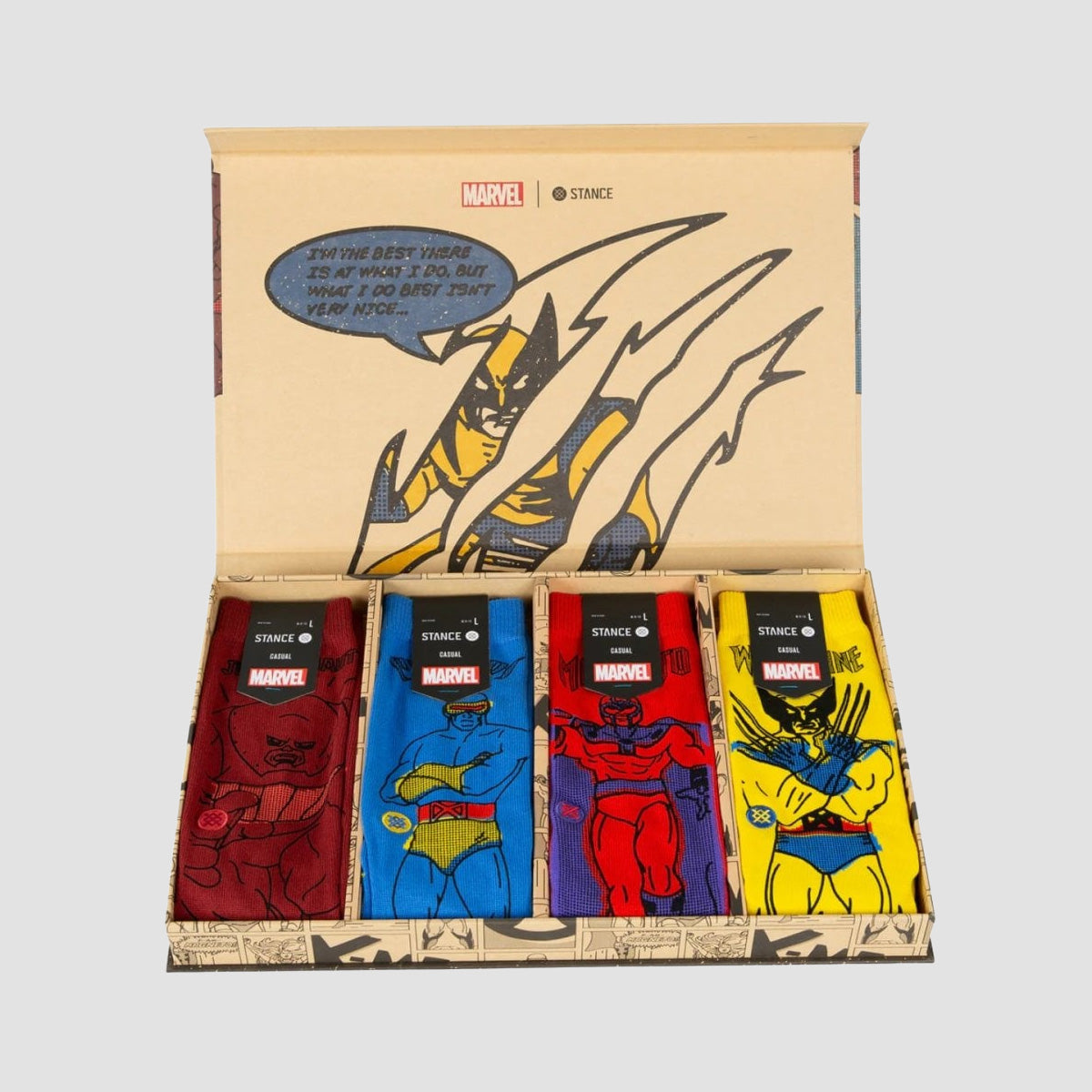 Stance Marvel VS Box Set Socks Multi