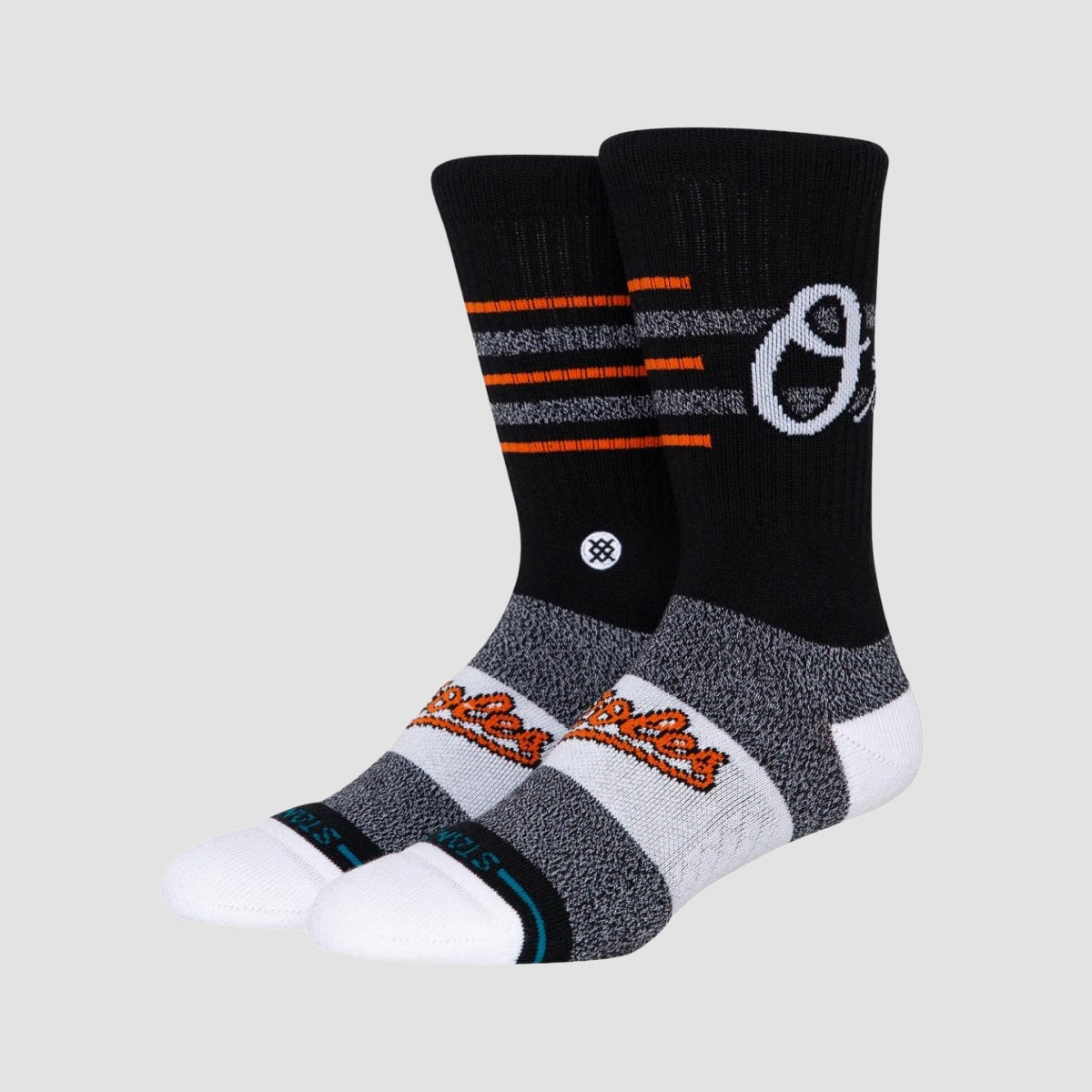 Stance MLB Baltimore Orioles Closer Crew Socks Black